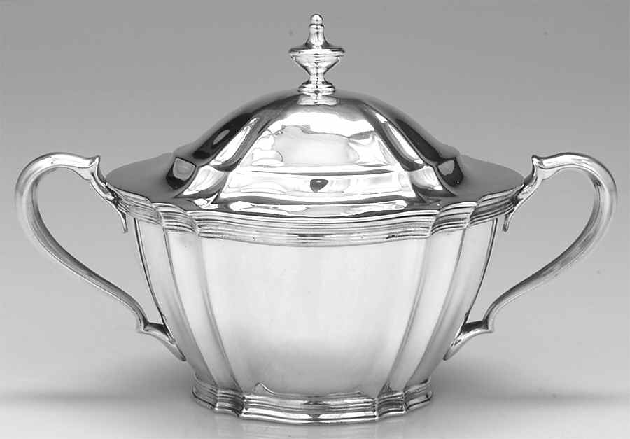 16479 (Sterling, Hollowware) Sugar Bowl & Lid by Tiffany & CO SILVER-1