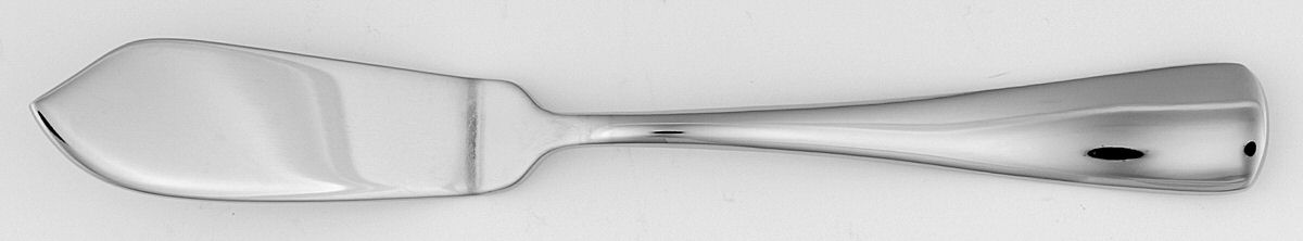 Barren (Stainless) Flat Handle Master Butter Knife by Towle Silver-1