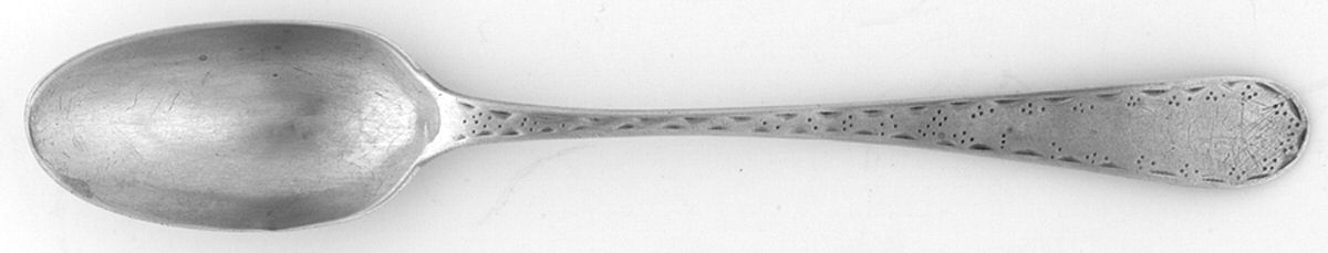 Tbj1 (Coin) Individual Pap/Fruit Spoon by Timothy Bontecou, Jr-1