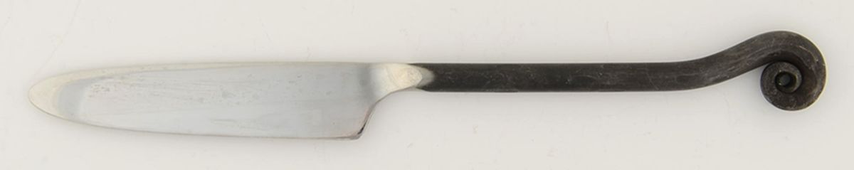 Black Lasso New French Solid Knife by Towle Silver-1