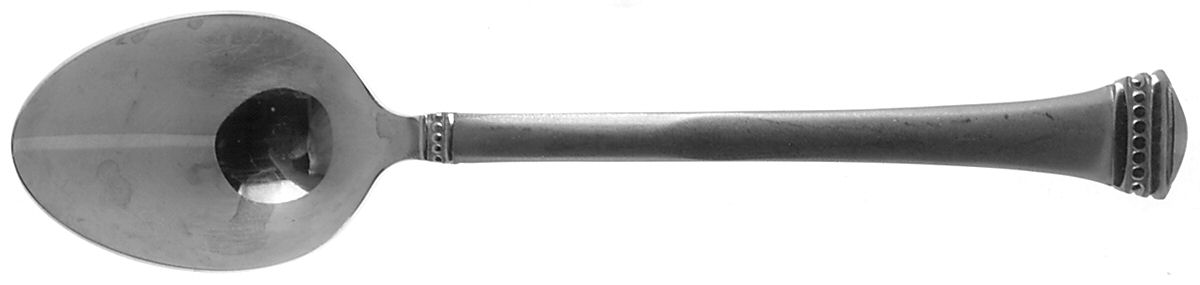 Classique Bead Frost (Stainless) Teaspoon by Towle Silver-1