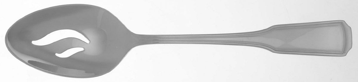 Classic Chippendale (Stainless) Pierced Tablespoon (Serving Spoon) by Towle Silver-1