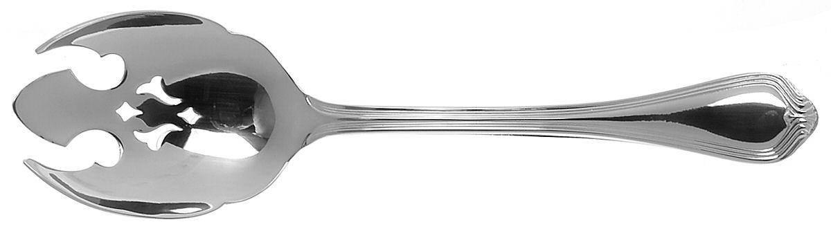 Paul Revere (Stainless) Pierced Tablespoon (Serving Spoon) by Towle Silver-1