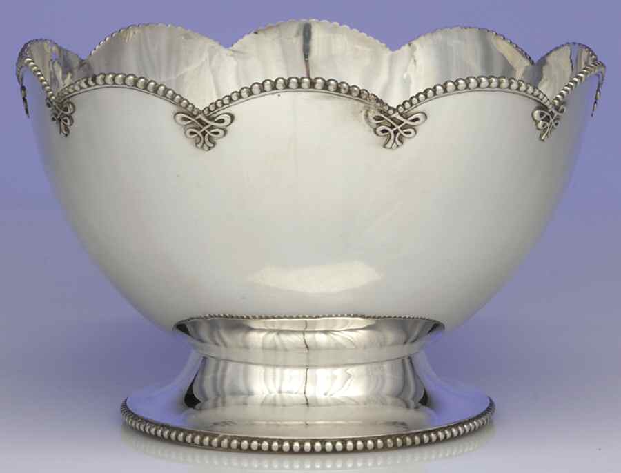 12886 (Sterling, Hollowware) 8" Round Footed Centerpiece by Tiffany & CO SILVER-1
