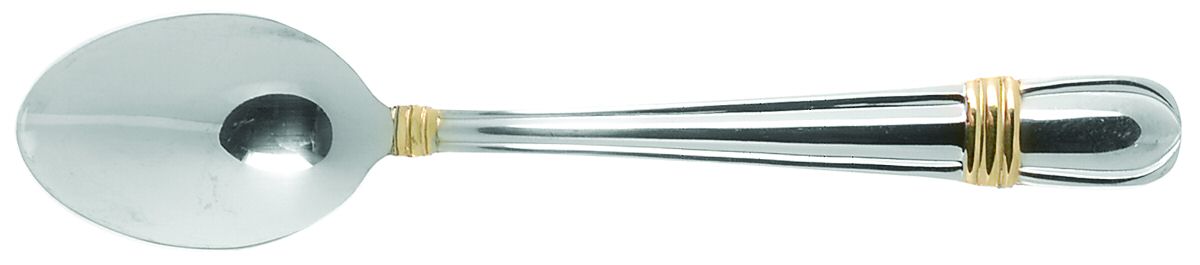 Gold Ariel (Stainless, Gold Acct) Teaspoon by Towle Silver-1