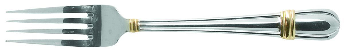 Gold Ariel (Stainless, Gold Acct) Fork by Towle Silver-1