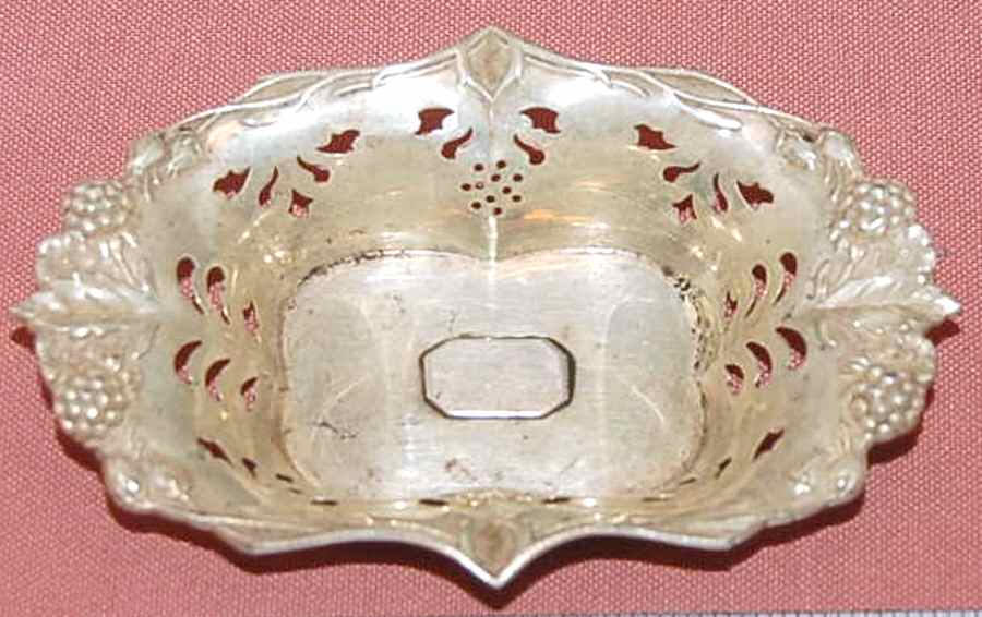Blackberry (Sterling, 1875, Hollowware) Nut Dish by Tiffany & CO SILVER-1
