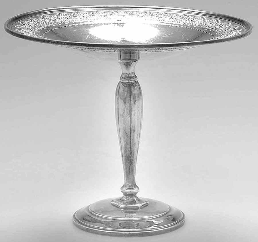 636 (Sterling, Hollowware) Weighted Round Compote (Height X Width) by Towle Silver-1