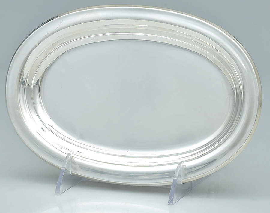 Gramercy Park (Sterling, Hollowware) 8" Oval Tray by Towle Silver-1