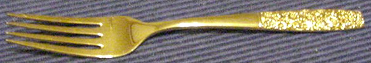 Contessina-Gold Vermeil (Sterling) Fork by Towle Silver-1