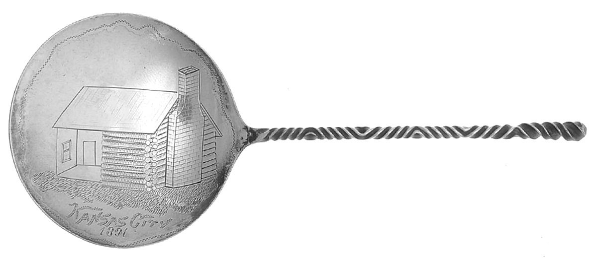 No. 127 (Sterling) Solid Bon Bon Spoon with Design Bowl by Towle Silver-1