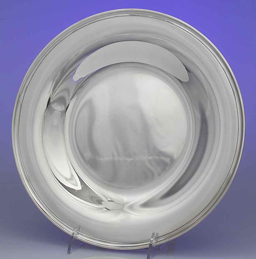 5495 (Sterling, Hollowware) Sterling Sandwich Plate by Towle Silver-1