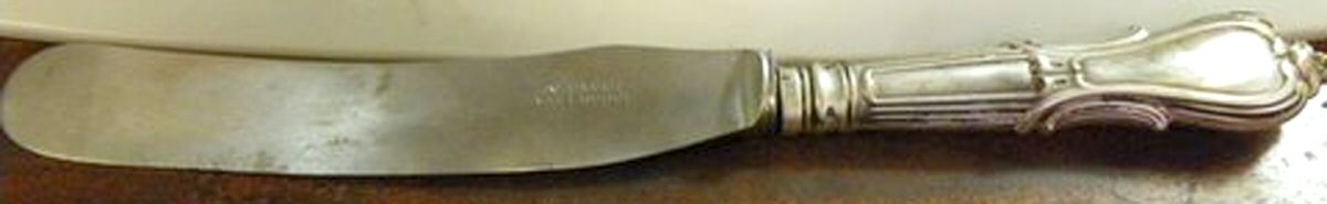 Tsq1 (Sterling) Modern Hollow Knife by Thomas Shields-1