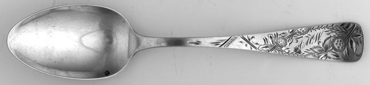 TWS399 (Sterling) Monogram Teaspoon by Towle Silver-1