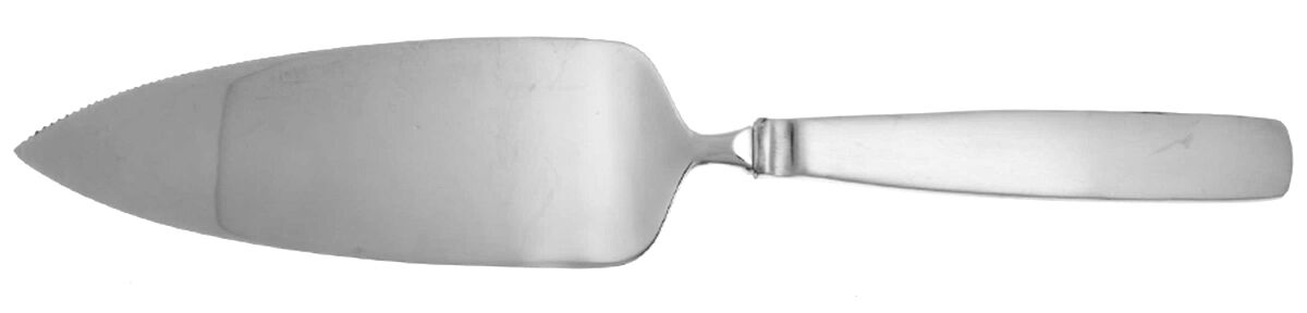 Orleans (Stainless) Pie Server with Serrated Stainless Blade HC by Towle Silver-1