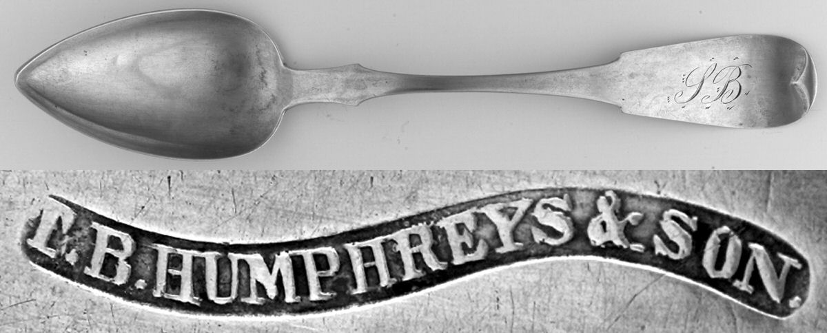 TBH1 (Coin) Tablespoon (Serving Spoon) by Thomas B Humphreys & Son-1
