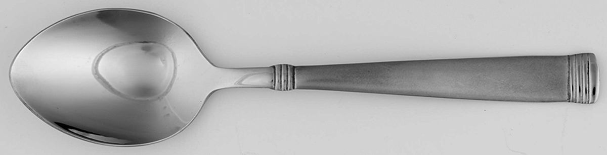 Napoli Frost (Stainless) Place/Oval Soup Spoon by Towle Silver-1