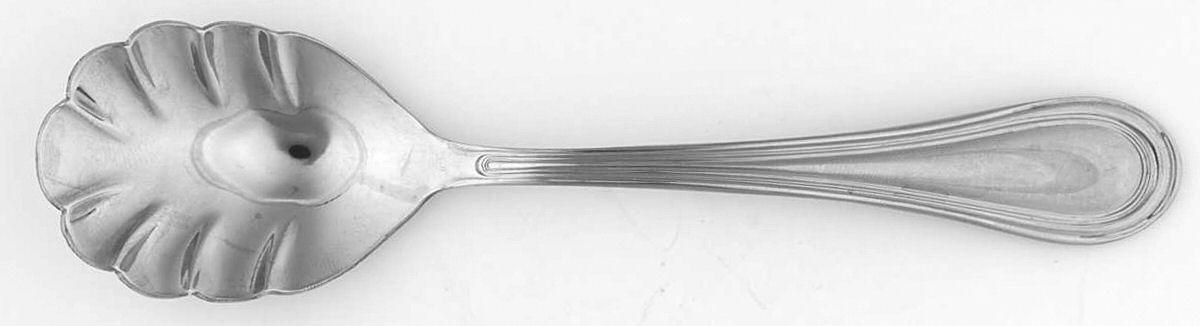 Magnolia (Stainless) Sugar Shell Spoon by Towle Silver-1