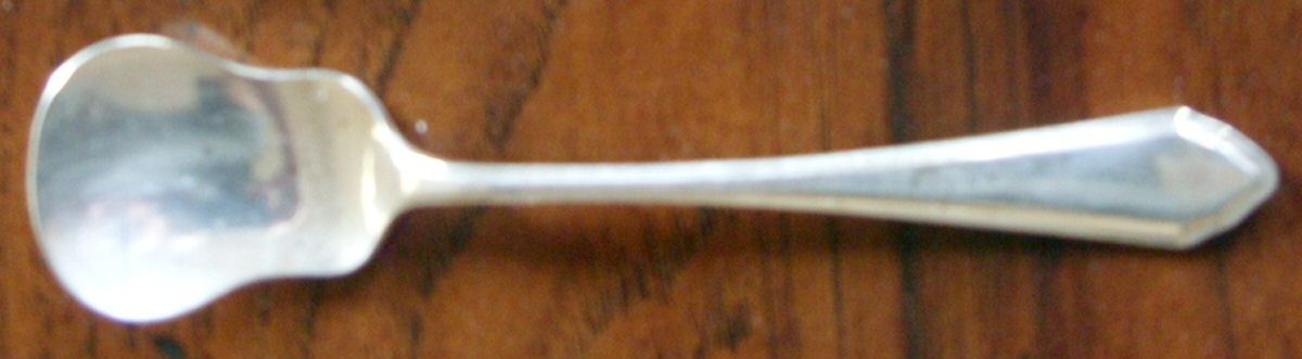 TMK1 (Silverplate, Nickel) Sugar Spoon by Tomkin Silver-1
