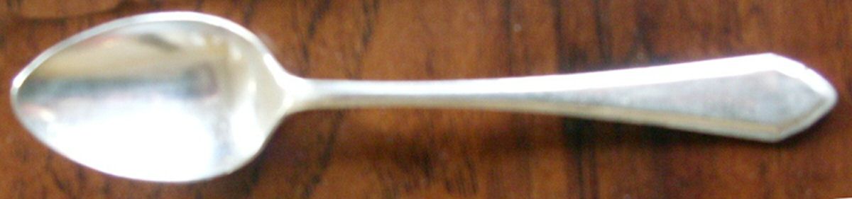 TMK1 (Silverplate, Nickel) Teaspoon by Tomkin Silver-1