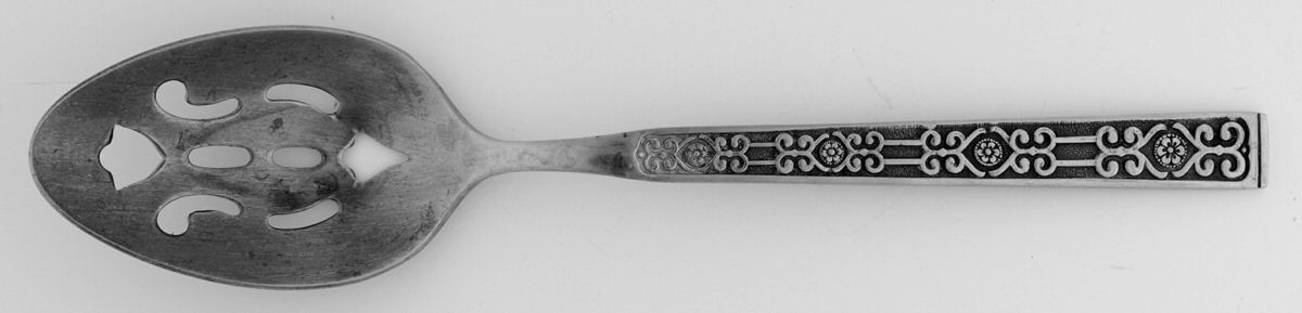 TWS405 (Stainless) Pierced Tablespoon (Serving Spoon) by Towle Silver-1