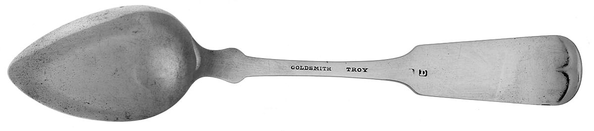Coin Silver Flatware Teaspoon by Thomas Goldsmith-2