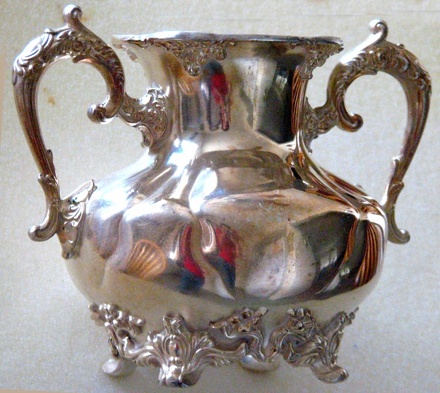 534 (Silverplate, Hollowware) Sugar Bowl No Lid by Toronto Silver Plate Company-1