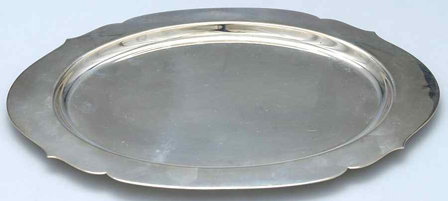 23425 (Sterling, Hollowware) 9" Oval Tray by Tiffany & CO SILVER-1