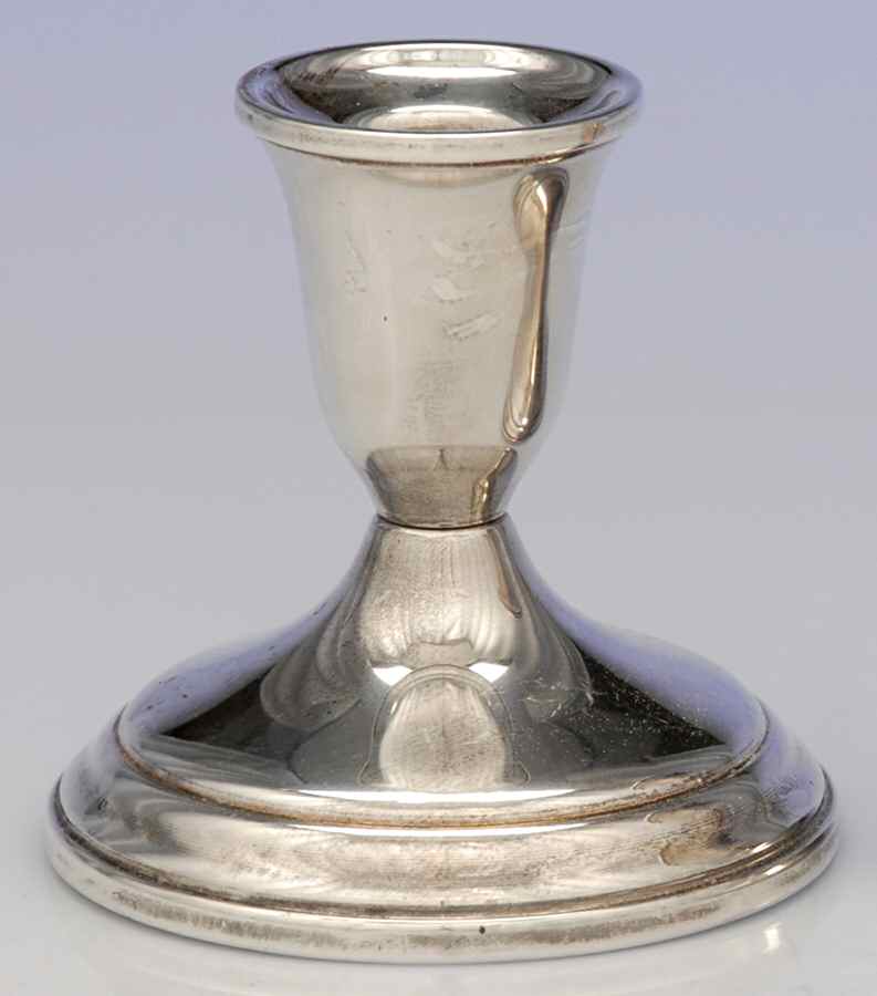 701 (Sterling, Hollowware) Weighted Candleholder by Towle Silver-1