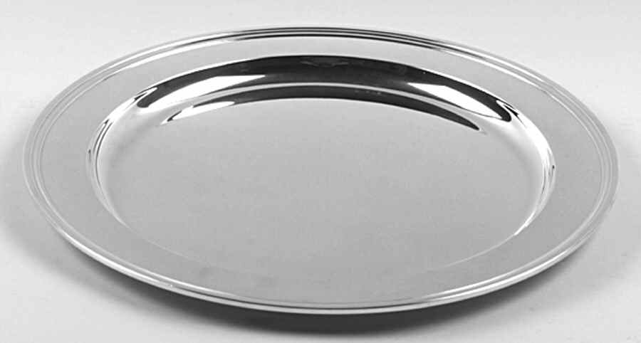 20181 (Sterling, Hollowware) 13" Round Tray by Tiffany & CO SILVER-1