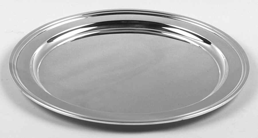20181 (Sterling, Hollowware) Small Sterling Cocktail Tray by Tiffany & CO SILVER-1