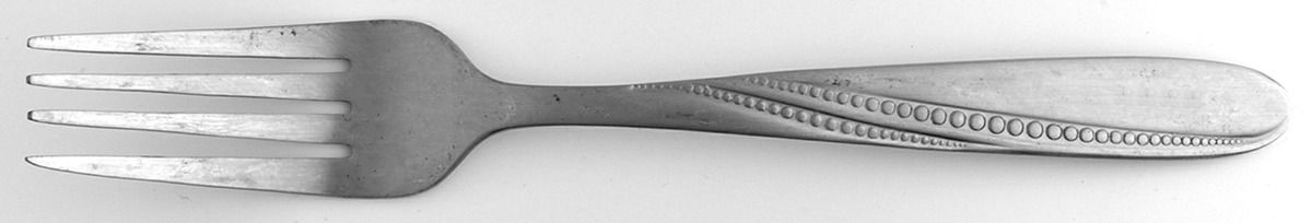 Swirl Bead (Stainless) Individual Salad Fork by Towle Silver-1