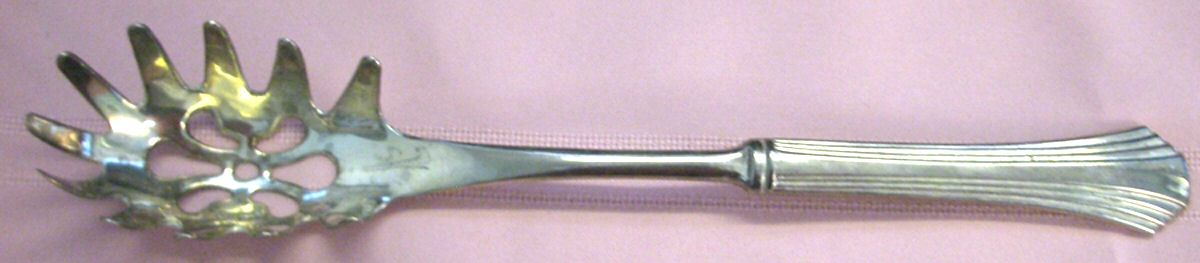 TWS410 (Silverplate) Pasta Server with Stainless Bowl by Towle Silver-1