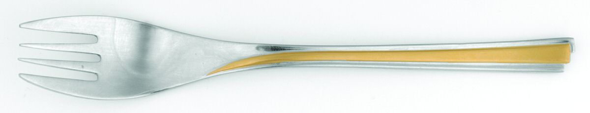 TWS409 (Gold Accent) Individual Salad Fork by Towle Silver-1