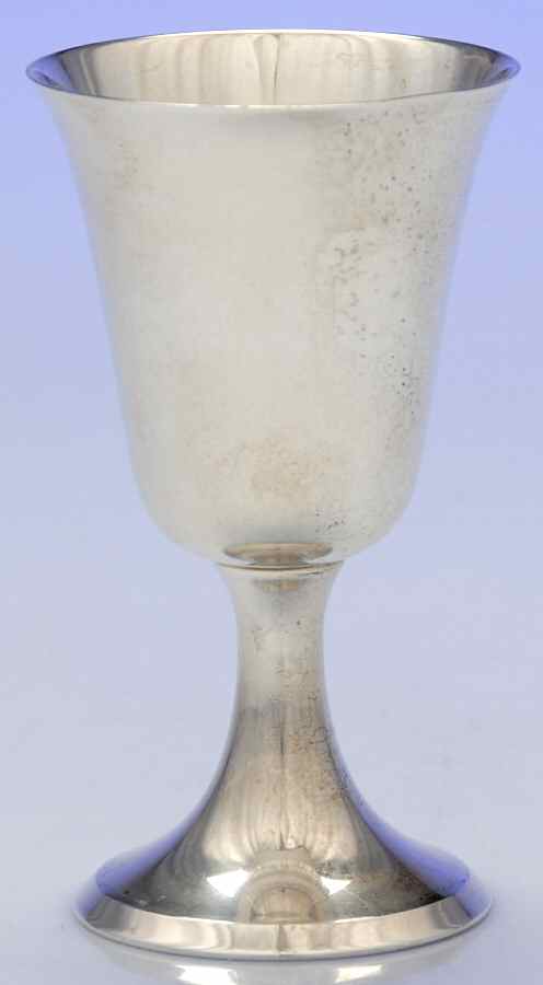 015 (Sterling, Hollowware) Sterling Wine Goblet by Towle Silver-1