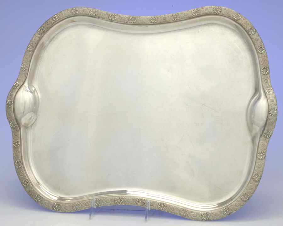 9330 (Silverplate, Hollowware) 18" Waiter Tray by Tiffany & CO SILVER-1