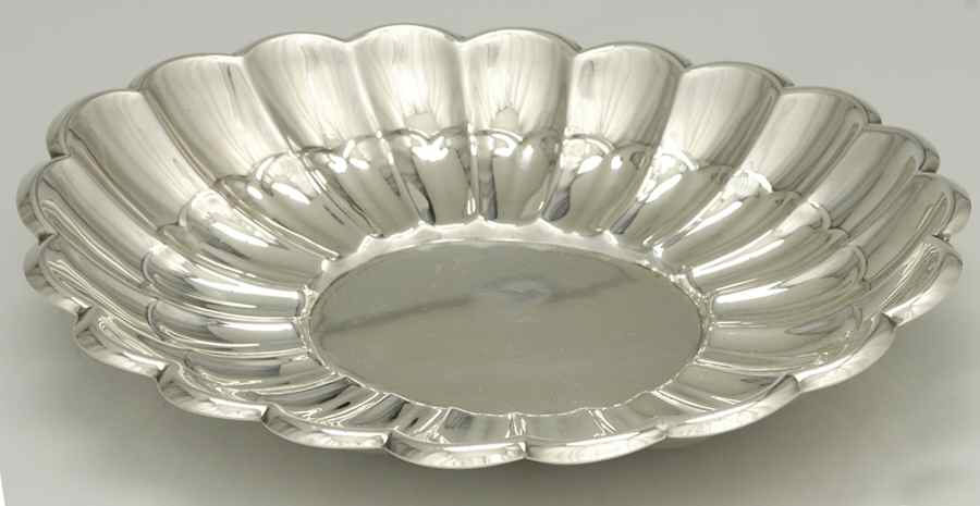 4114 (Silverplate, Hollowware) 10" Oval Bowl by Towle Silver-1