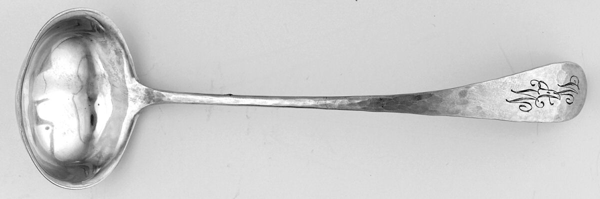TWS416 (Sterling) Solid Piece Cream Ladle by Towle Silver-1