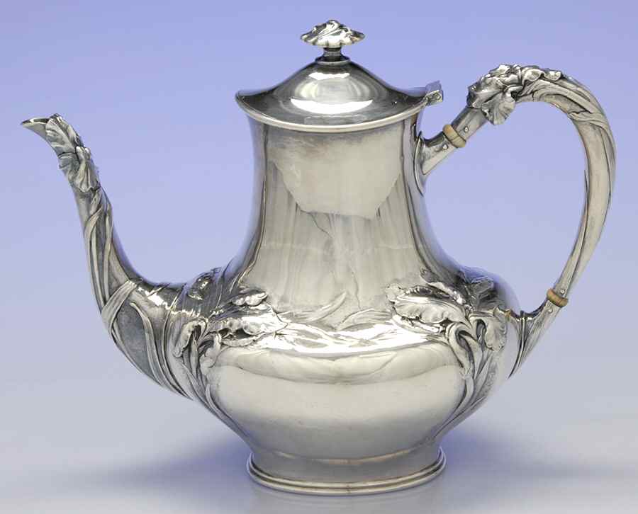 7613 (Sterling, Hollowware) Coffee Pot by Towle Silver-1