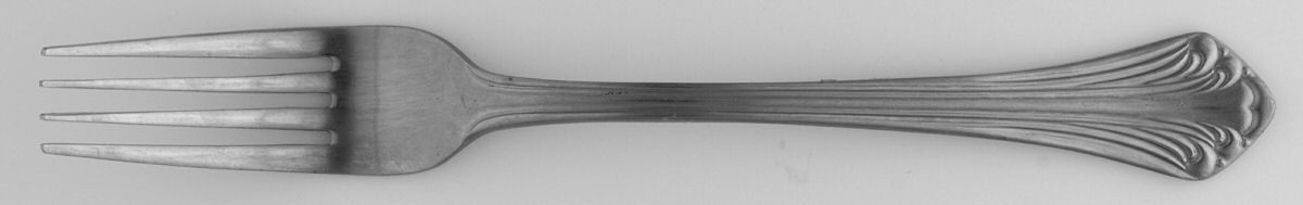 Colonial Plume-Supreme (Stainless) Fork by Towle Silver-1