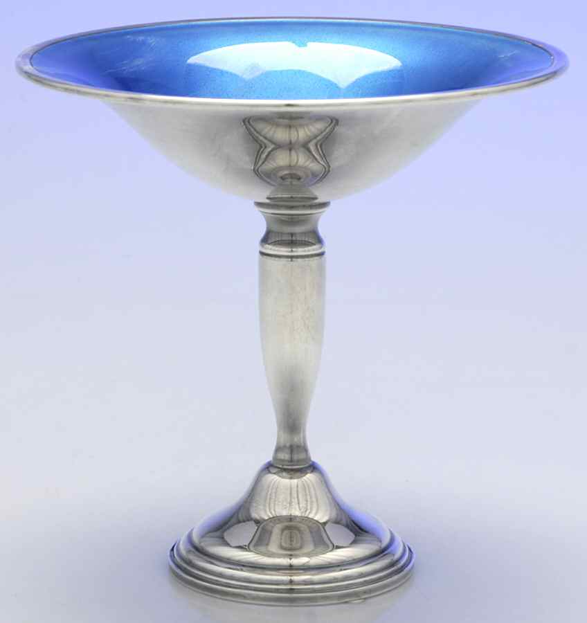 711 (Sterling, Hollowware) Weighted Round Compote (Height X Width) by Towle Silver-1