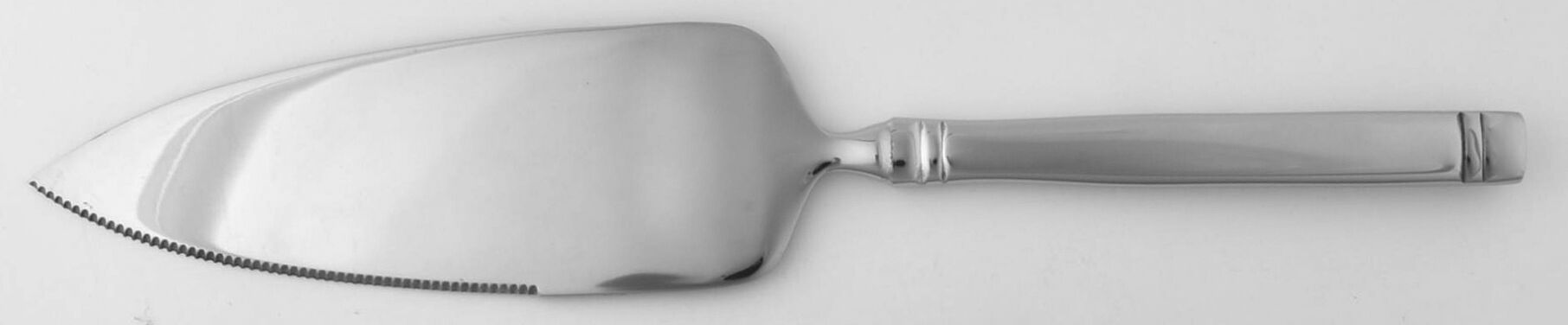 Stephanie (Stainless) Pie Server with Serrated Stainless Blade HC by Towle Silver-1