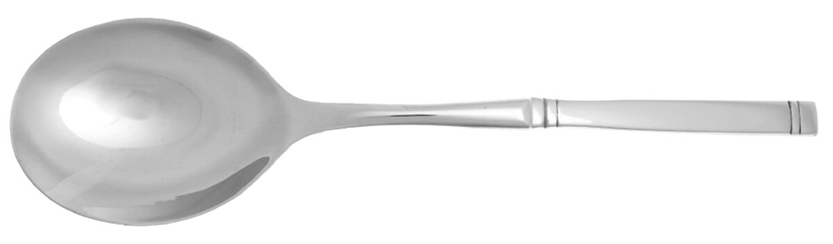 Stephanie (Stainless) Casserole Spoon with Smooth Stainless Bowl HC by Towle Silver-1