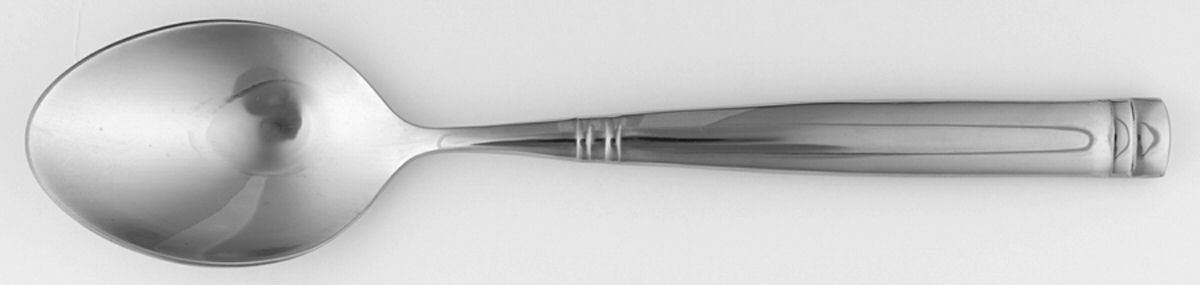 Stephanie (Stainless) Place/Oval Soup Spoon by Towle Silver-1