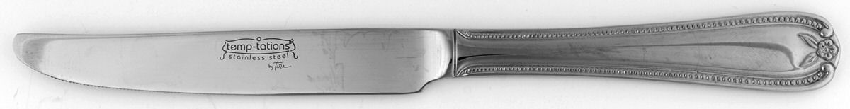 Old World Bead-Round Tip (Stainless) New French Solid Knife by Temp-Tations-1