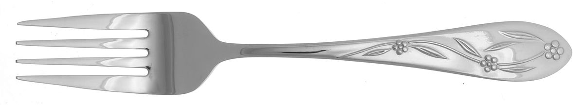 Old World Floral-Round Tip (Stainless) Individual Salad Fork by Temp-Tations-1