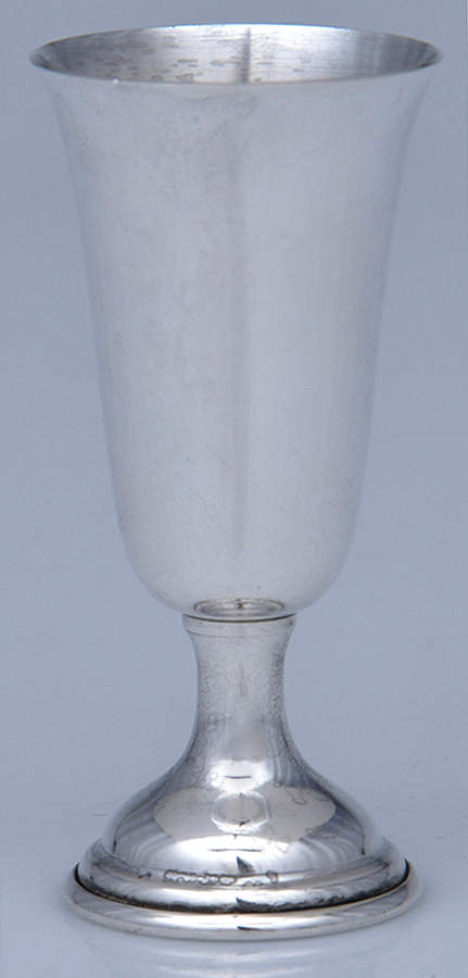 146 (Sterling, Hollowware) Sterling Cordial Cup by Tuttle-1