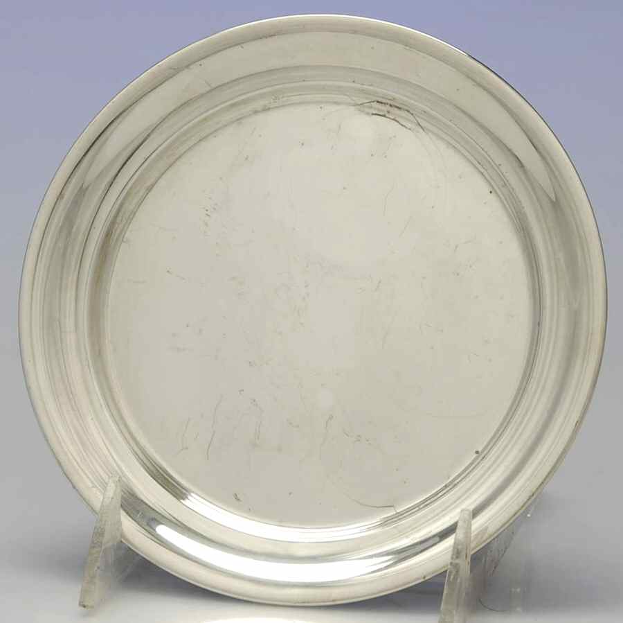 146 (Sterling, Hollowware) Bread Plate by Tuttle-1