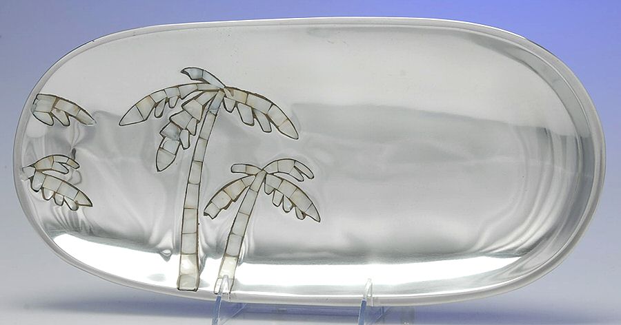 Antigua (Aluminum, Hollowware) 15" Bread Tray by Towle Silver-1