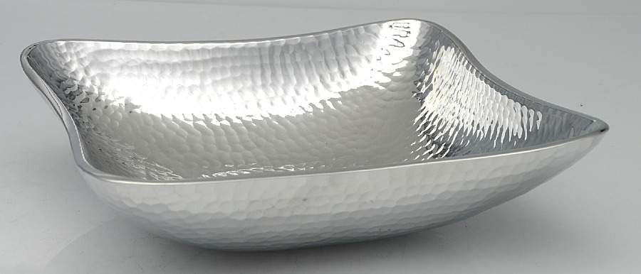 Hammersmith (Metal Alloy, Hollowware) 8" Square Bowl by Towle Silver-1